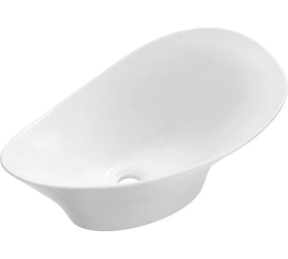 Накладная раковина Lavinia Boho Bathroom Sink 56х33 см, глянцевая белая 33311115