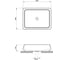 Накладная раковина Lavinia Boho Bathroom Sink 50х38 см, глянцевая белая 33311110 5