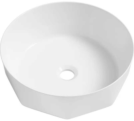 Накладная раковина Lavinia Boho Bathroom Sink 42х42 см, глянцевая белая 33311092