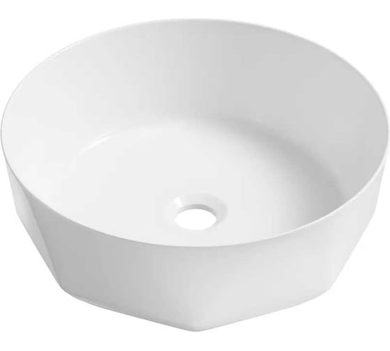 Накладная раковина Lavinia Boho Bathroom Sink 42х42 см, глянцевая белая 33311092