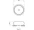 Накладная раковина Lavinia Boho Bathroom Sink 36х36 см, глянцевая белая 33311087 5