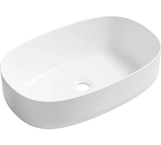 Накладная раковина Lavinia Boho Bathroom Sink 54х35 см, глянцевая белая 33311121 1