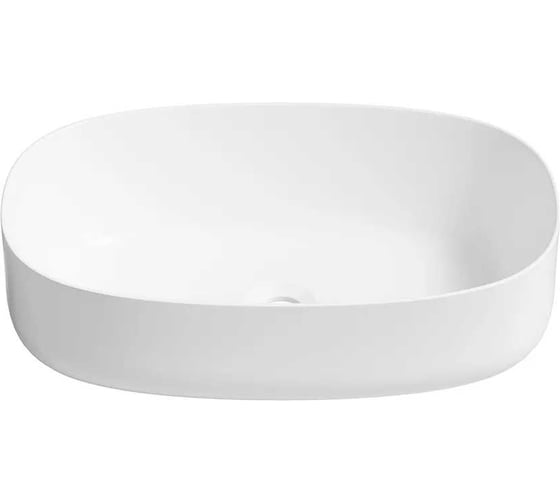Накладная раковина Lavinia Boho Bathroom Sink 54х35 см, глянцевая белая 33311121