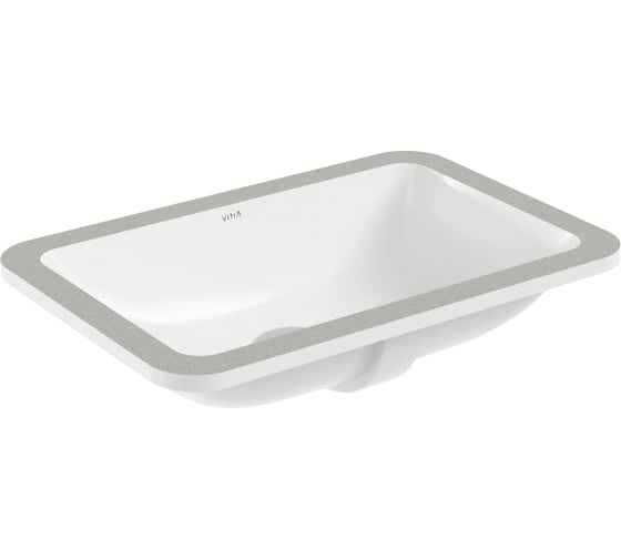 Раковина встраиваемая снизу Vitra S20 48 см, белая 7475B003-0618
