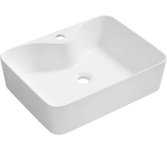 Накладная раковина Lavinia Boho Bathroom Sink 48х37 см, с отверстием под смеситель, 33311105 1