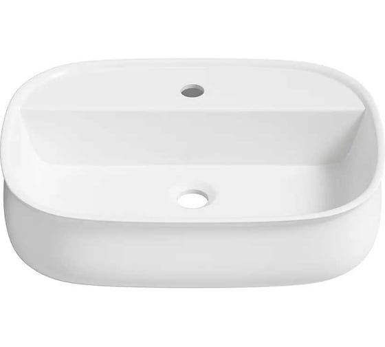 Накладная раковина Lavinia Boho Bathroom Sink 55х40 см, с отверстием под смеситель, 33311086