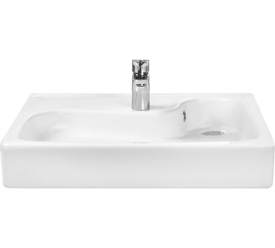 Умывальник Santek 1.WH50.1.785 КЛИО 60 см (с кронштейнами и сифоном) 00000144907 1WH501785