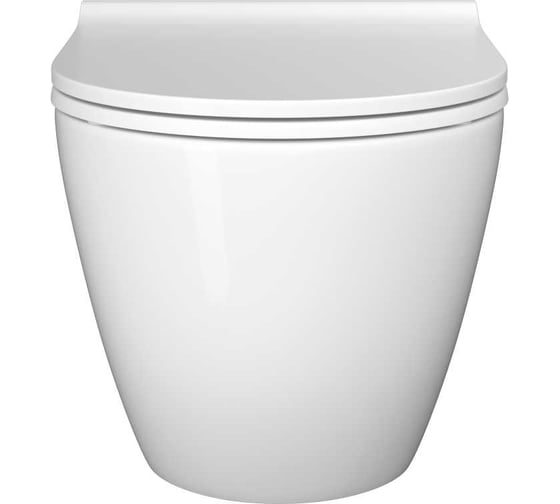 Подвесной унитаз VITRA Mia Round SmoothFlush, безободковый 7510B003-0075