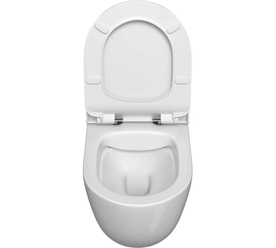 Подвесной унитаз VITRA Mia Round SmoothFlush, безободковый 7510B003-0075