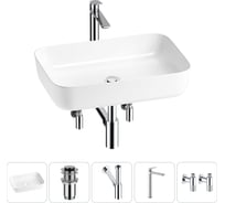 Набор Wellsee 5 в 1 Preen накладная раковина 60x42 см 20214259R