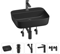 Набор Wellsee 5 в 1 Preen накладная раковина 50x40 см 20214341R