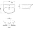 Настенная или накладная раковина Lavinia Boho Bathroom Sink, 56х43 см, с отверстием под смеситель 33311075 5