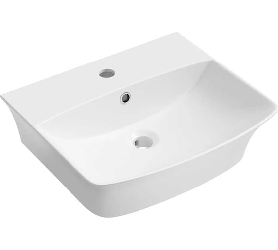 Настенная или накладная раковина Lavinia Boho Bathroom Sink, 45х41 см, с отверстием под смеситель 33311079