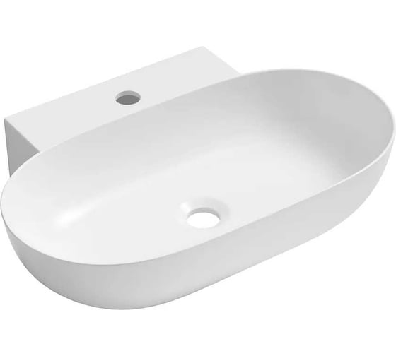 Настенная или накладная раковина Lavinia Boho Bathroom Sink, 56х40 см, с отверстием под смеситель 33311099