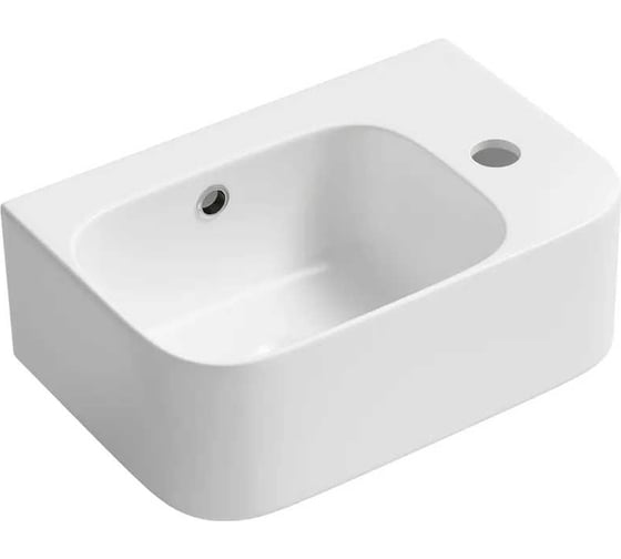 Настенная или накладная раковина Lavinia Boho Bathroom Sink, рукомойник 37х25 см, с отверстием под смеситель 33311065