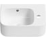 Настенная или накладная раковина Lavinia Boho Bathroom Sink, рукомойник 37х25 см, с отверстием под смеситель 33311065 1