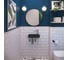 Настенная или накладная раковина Lavinia Boho Bathroom Sink, рукомойник 37х18 см, с отверстием под смеситель 33311016 6