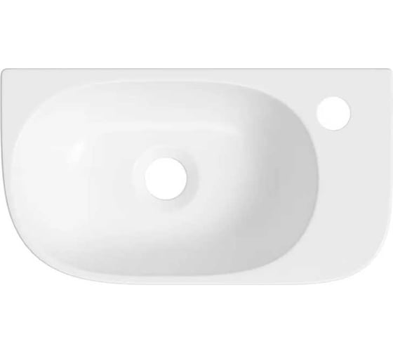 Настенная или накладная раковина Lavinia Boho Bathroom Sink, рукомойник 40х22 см, с отверстием 33311047