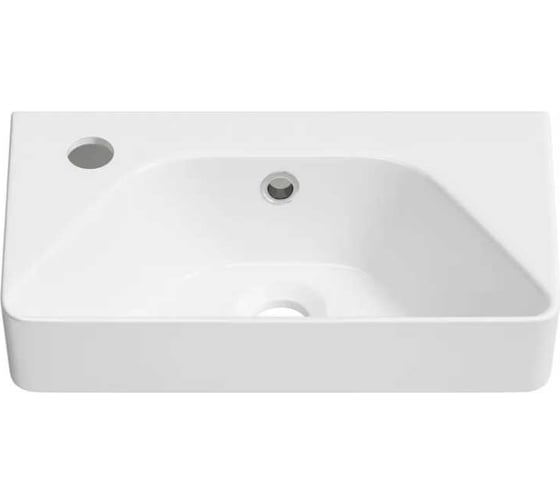 Настенная или накладная раковина Lavinia Boho Bathroom Sink, рукомойник 40х22 см, с отверстием 33311057 1