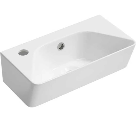Настенная или накладная раковина Lavinia Boho Bathroom Sink, рукомойник 40х22 см, с отверстием 33311057