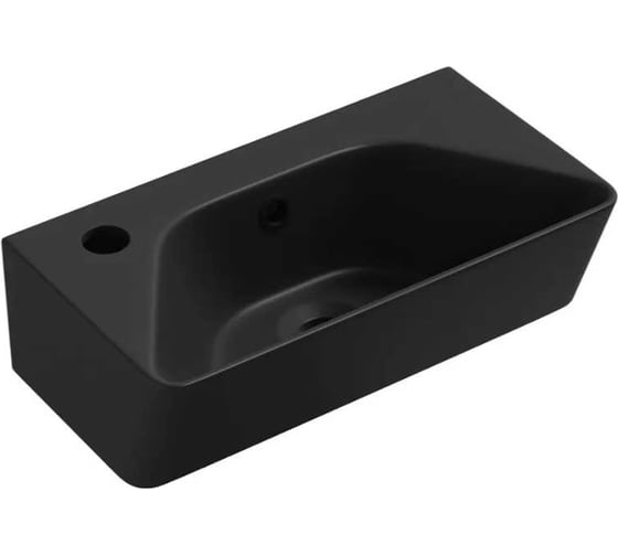Настенная или накладная раковина Lavinia Boho Bathroom Sink, рукомойник 40х22 см, с отверстием 33311058
