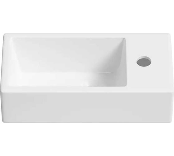 Настенная или накладная раковина Lavinia Boho Bathroom Sink, рукомойник 41х21 см, с отверстием 33311023