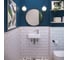 Настенная или накладная раковина Lavinia Boho Bathroom Sink, рукомойник 41х21 см, с отверстием 33311023 5