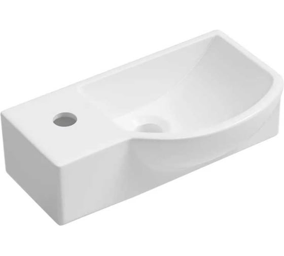 Настенная или накладная раковина Lavinia Boho Bathroom Sink, рукомойник 41х23 см, с отверстием 33311027