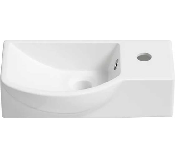 Настенная или накладная раковина Lavinia Boho Bathroom Sink, рукомойник 41х23 см, с отверстием 33311029