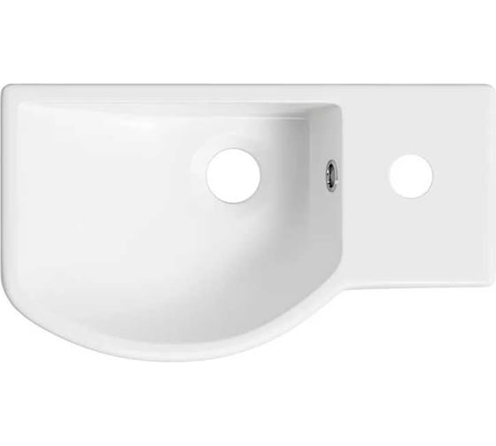 Настенная или накладная раковина Lavinia Boho Bathroom Sink, рукомойник 41х23 см, с отверстием 33311029