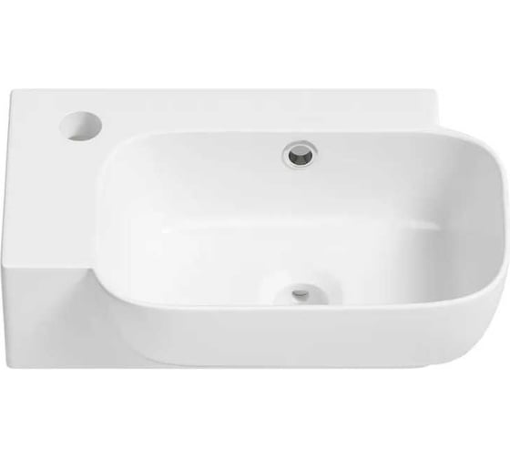Настенная или накладная раковина Lavinia Boho Bathroom Sink, рукомойник 41х24 см, с отверстием 33311053