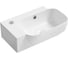 Настенная или накладная раковина Lavinia Boho Bathroom Sink, рукомойник 41х24 см, с отверстием 33311053 2