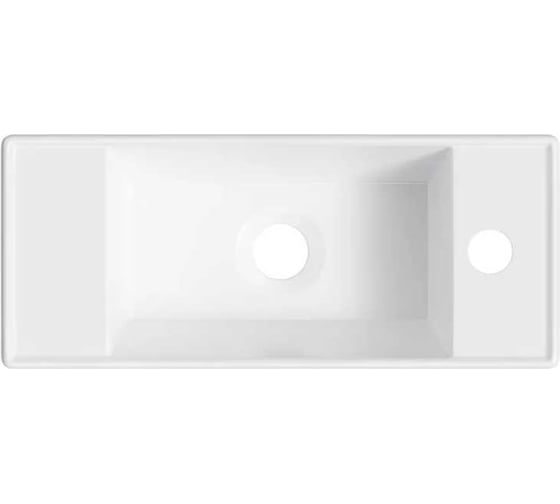 Настенная или накладная раковина Lavinia Boho Bathroom Sink, рукомойник 44х18 см, с отверстием 33311043