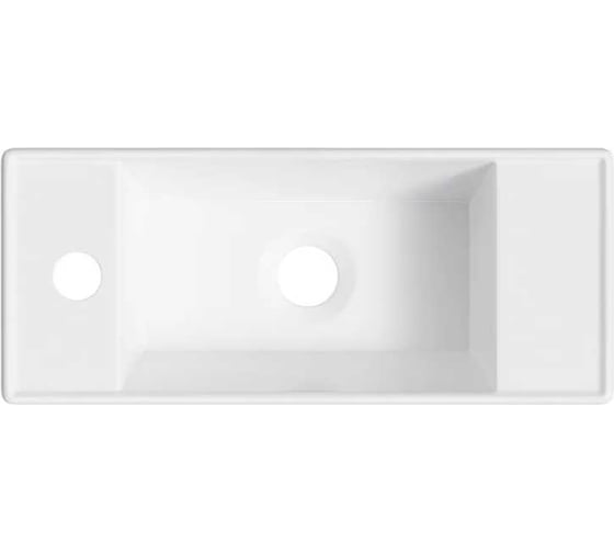 Настенная или накладная раковина Lavinia Boho Bathroom Sink, рукомойник 44х18 см, с отверстием 33311045