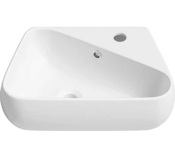 Настенная или накладная раковина Lavinia Boho Bathroom Sink, рукомойник 44х28 см, с отверстием 33311069 1