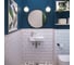 Настенная или накладная раковина Lavinia Boho Bathroom Sink, рукомойник 45х24 см, с отверстием 33311031 5