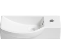 Настенная или накладная раковина Lavinia Boho Bathroom Sink, рукомойник 45х24 см, с отверстием 33311033