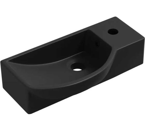 Настенная или накладная раковина Lavinia Boho Bathroom Sink, рукомойник 45х24 см, с отверстием 33311034