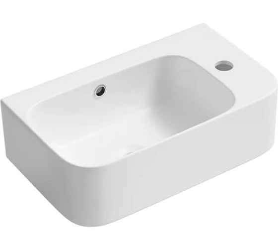 Настенная или накладная раковина Lavinia Boho Bathroom Sink, рукомойник 45х27 см, с отверстием 33311061