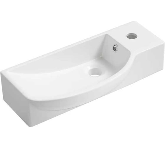 Настенная или накладная раковина Lavinia Boho Bathroom Sink, рукомойник 51х24 см, с отверстием 33311037