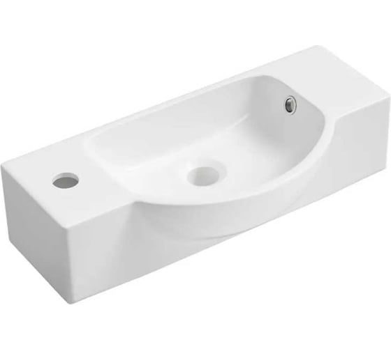 Настенная или накладная раковина Lavinia Boho Bathroom Sink, рукомойник 53х25 см, с отверстием 33311039