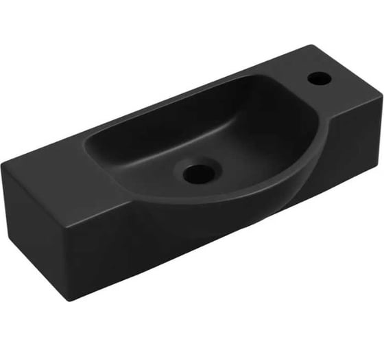 Настенная или накладная раковина Lavinia Boho Bathroom Sink, рукомойник 53х25 см, с отверстием 33311042