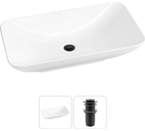 Набор Wellsee 2 в 1 Demure накладная раковина 60x36 см 20214584R