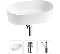 Набор Wellsee 3 в 1 Saint-Germain накладная раковина 56x37 см 20214991R