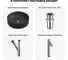 Набор Wellsee 4 в 1 Coax накладная раковина 36x36 см 20213977R 11