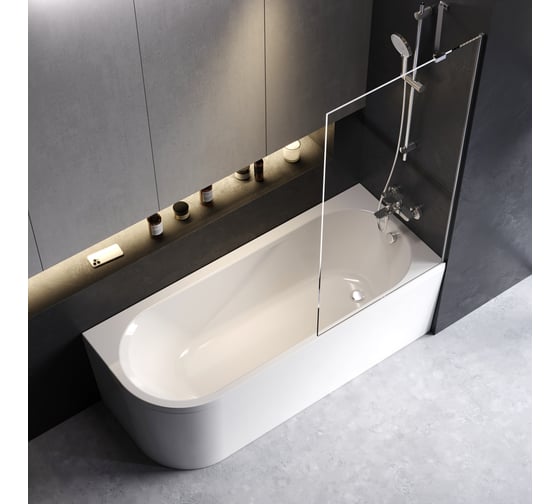 Ванна акриловая угловая правосторонняя AM.PM X-joy 170x70 см W94A-170R70W-A