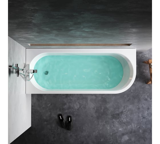 Ванна акриловая угловая левосторонняя AM.PM X-joy 170x70 см W94A-170L70W-A