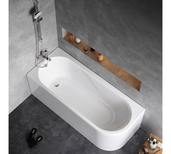 Ванна акриловая угловая левосторонняя AM.PM X-joy 170x70 см W94A-170L70W-A