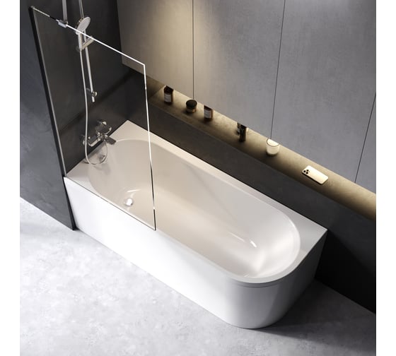 Ванна акриловая угловая левосторонняя AM.PM X-joy 170x70 см W94A-170L70W-A