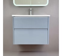 Тумба ALAVANN Wave 80 (ум. Nikson 80) голубой деним ALV1118002